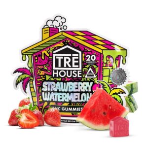 TRĒ House HHC Gummies – Strawberry Watermelon