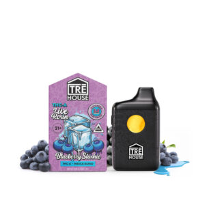 TRÄ’ House Live Rosin THCA Disposable Vape - 3.5G 4 TreHouse BlueBerrySlushie BestBrand GoodPrice GetNearMe LowestCoupon DiscountStore Shoponline Where to Buy 2Grams Strongest Smoke ShopBinoid 2
