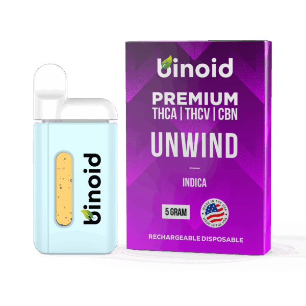 Binoid THCV 5 Gram Disposable Vape – Uplift/Unwind Review