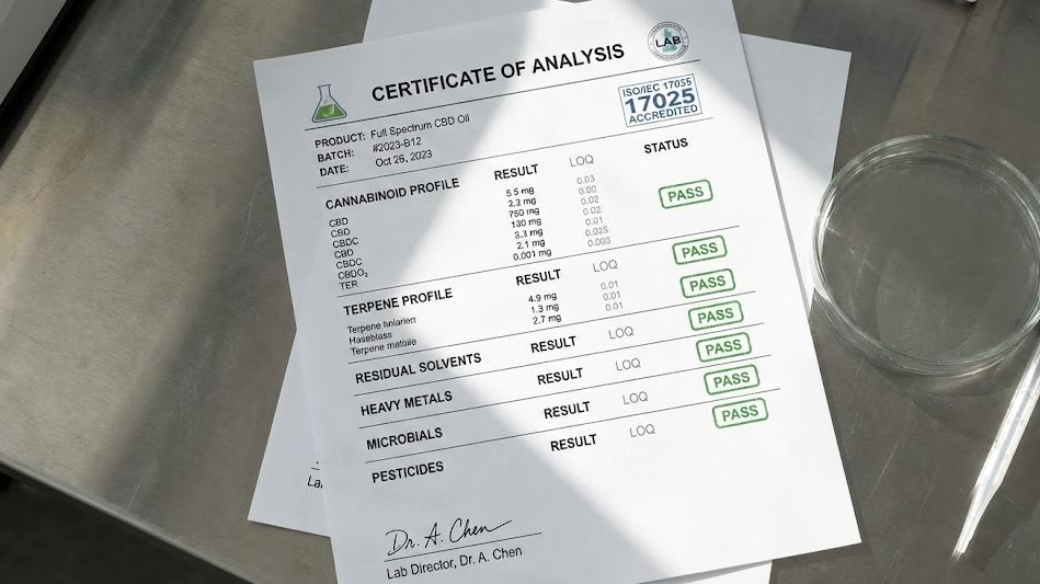 What a COA (Certificate of Analysis) Actually Is