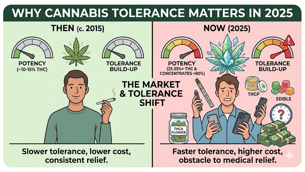 Why Cannabis Tolerance Matters in 2025