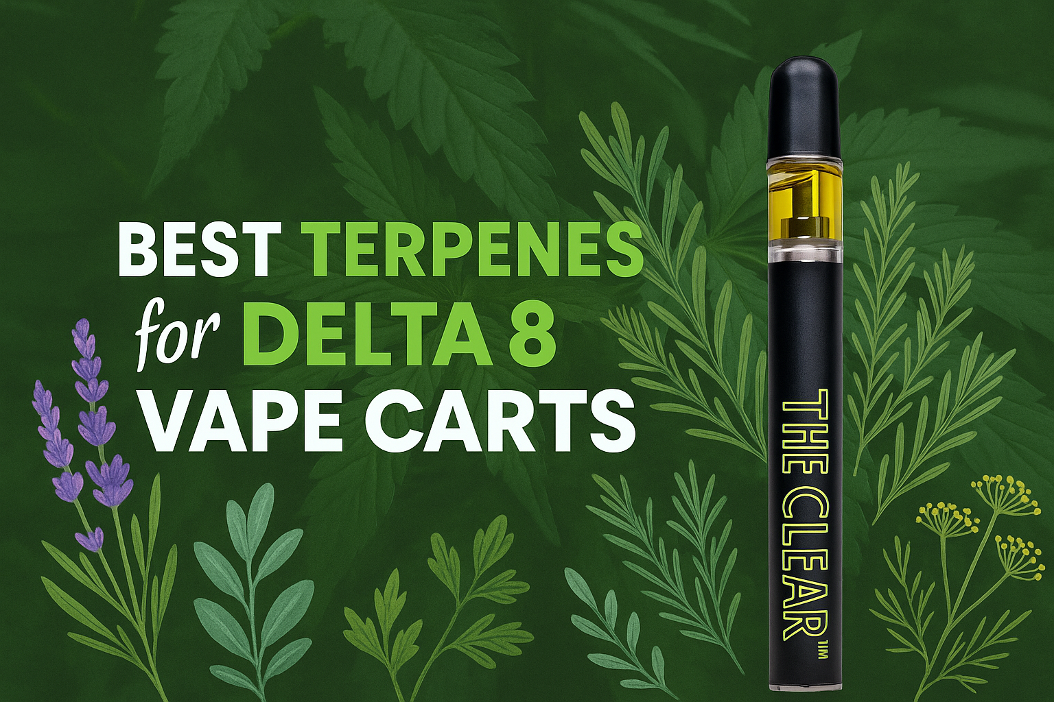 Featured image for “Best Terpenes for Delta 8 Vape Carts”