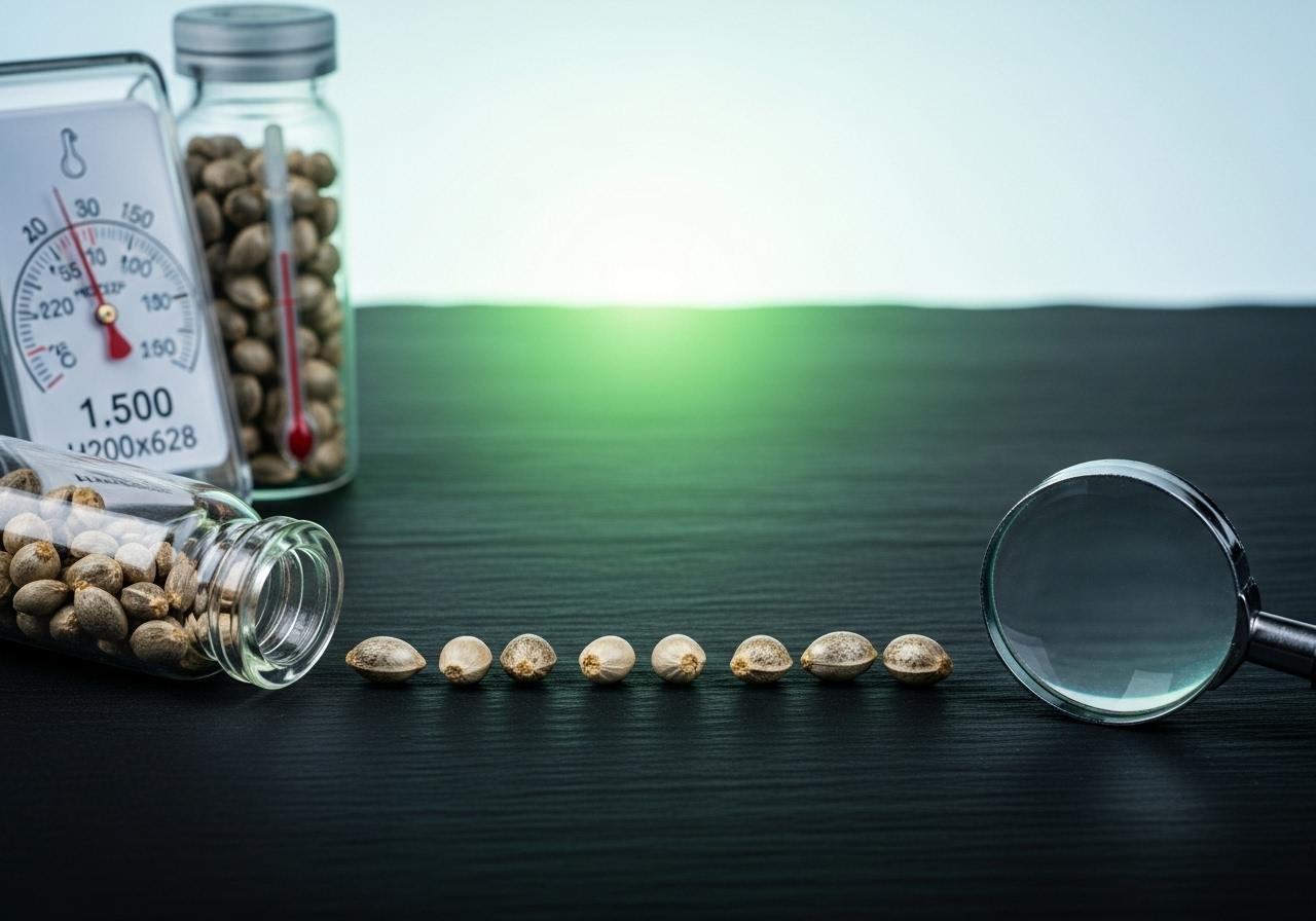 Cannabis Seed Quality, Storage, Legality