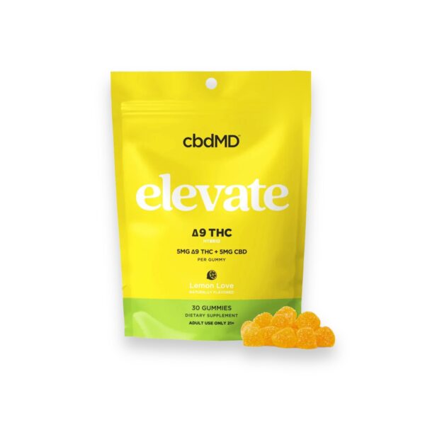 Delta 9 Gummies - Lemon cbdMD for Sale