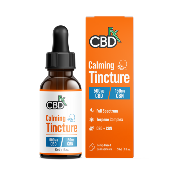 CBDfx CBD + CBN Oil Calming Tincture 1000-6000mg Review