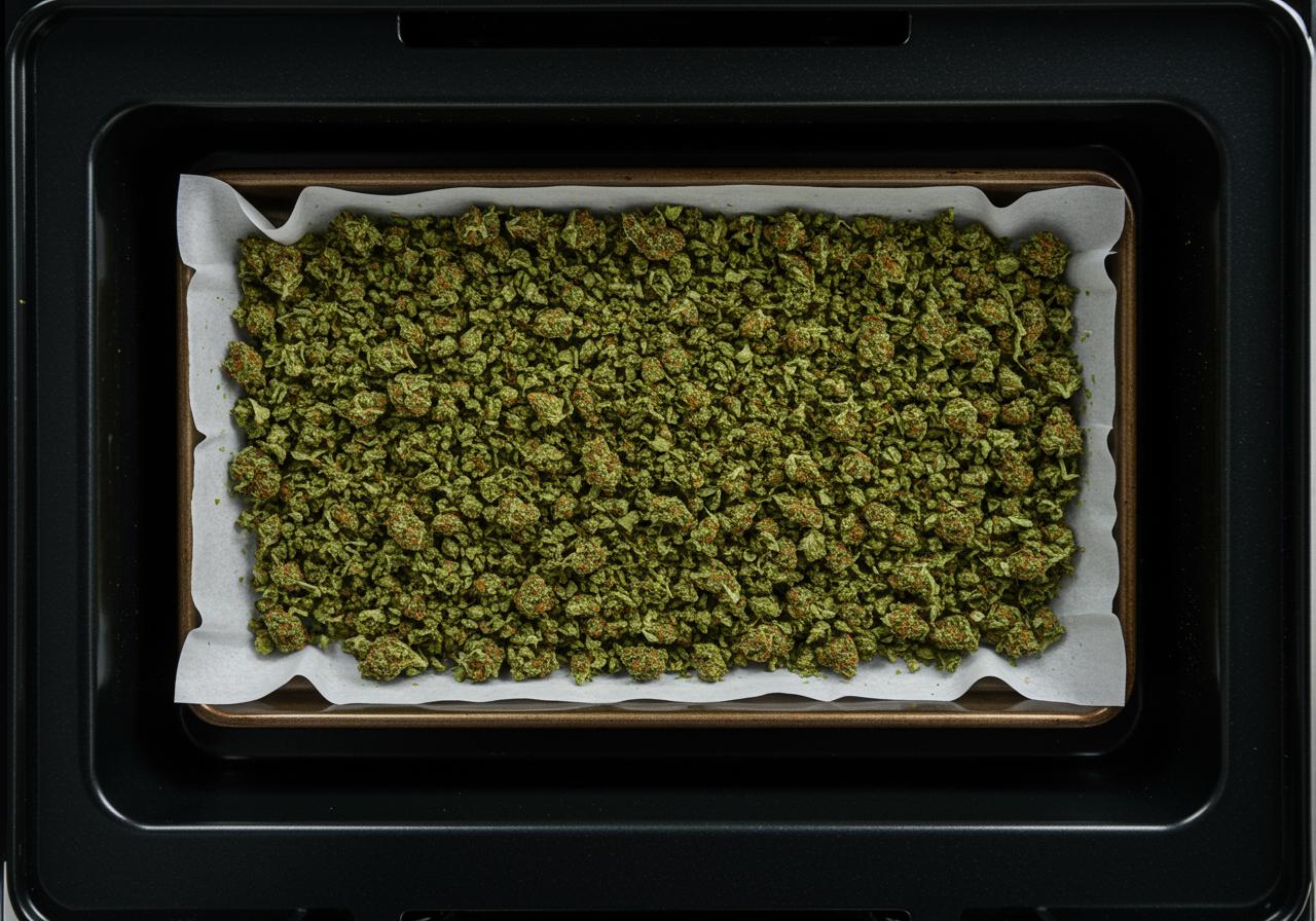 Decarb Weed in Oven