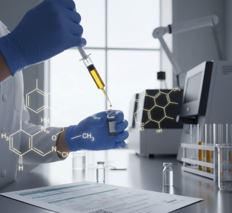 Industrial Hemp Farms Delta 8 Hemp Syringe Review 2 lap reporting