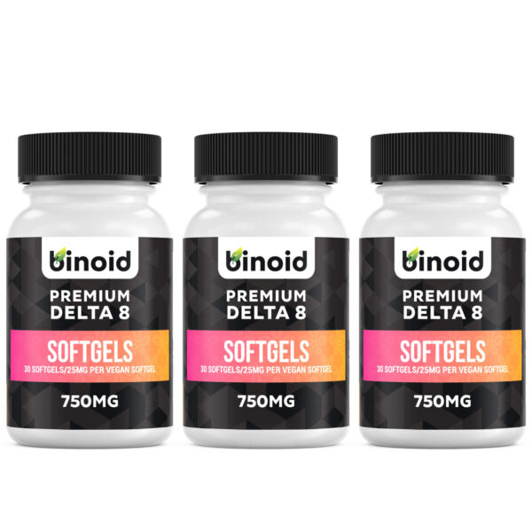 Delta 8 THC Softgels Capsule Bundle For Sale 750mg