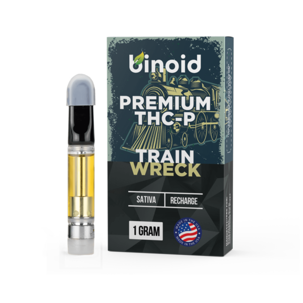 THC-P Vape Cartridge Trainwreck sativa
