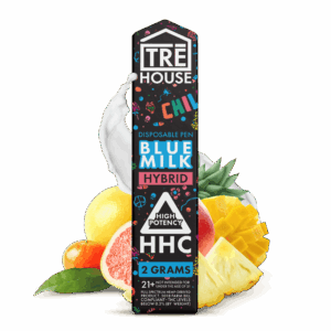TRĒ House HHC Disposable Vape - Blue Milk - 2G