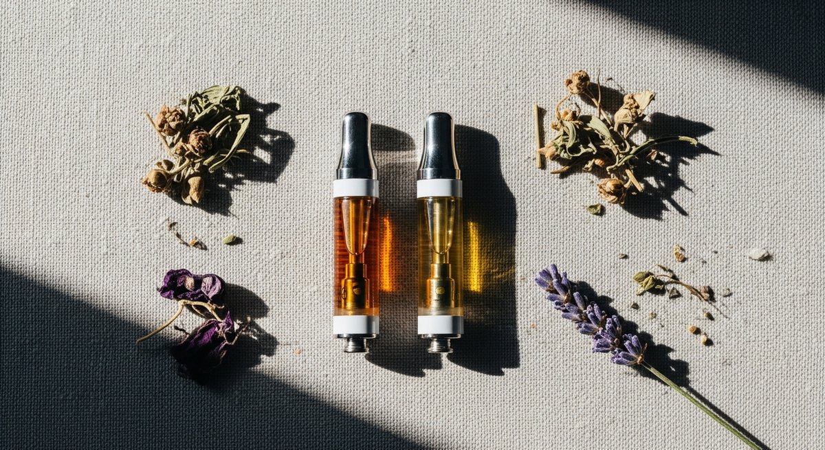 Featured image for “Sativa vs Indica Carts for Anxiety: What’s Better?”