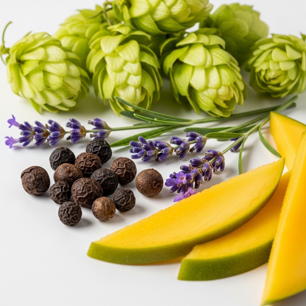 Indica Vape Pens for Sleep: What to Look For 13 Aromatic botanicals including hops, black pepper, and lavender representing terpenes found in sleep-focused cannabis vape pen