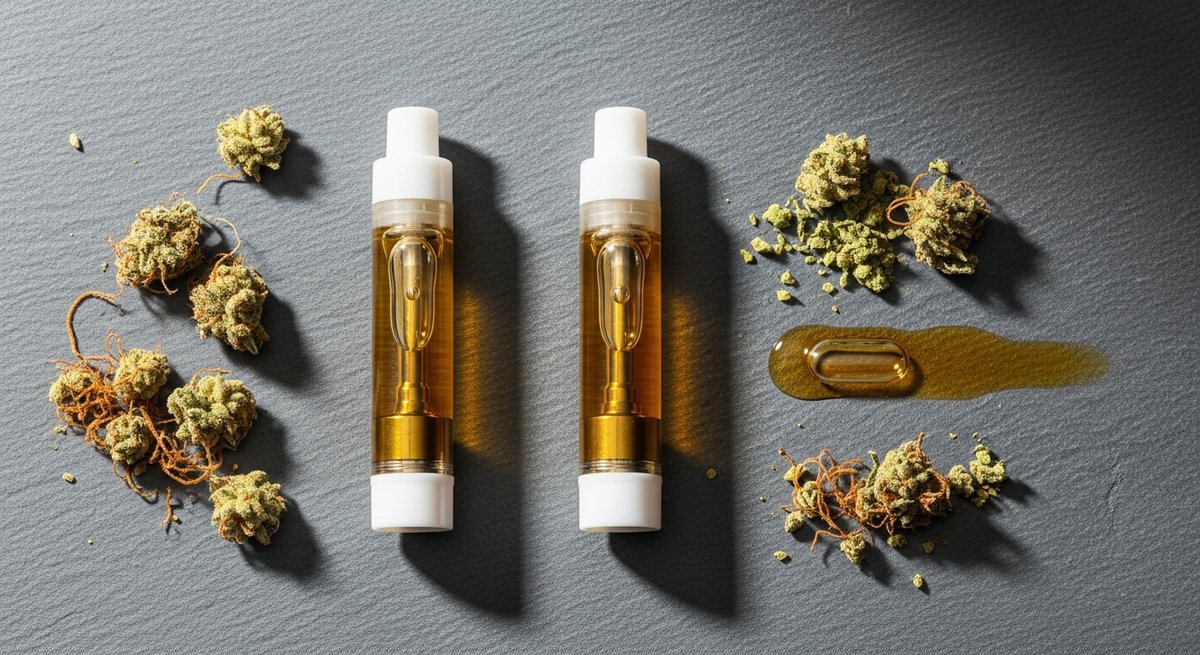 Featured image for “Delta 8 Carts strain vs Delta 9 Carts strain — Which Is Right for You?”