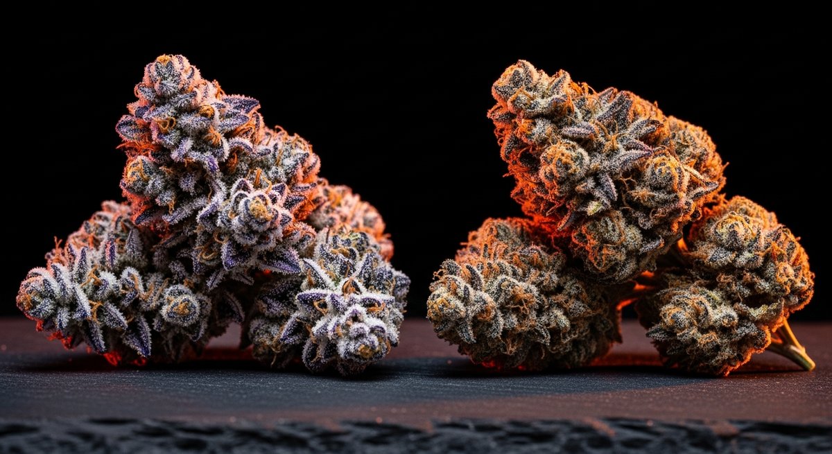 Featured image for “Grandaddy Purple strain vs Grape Ape strain — Which Is Right for You?”