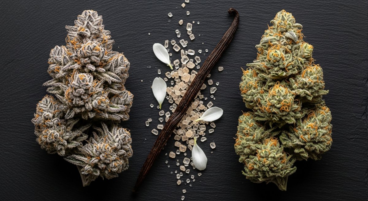 Featured image for “Ice Cream Cake strains vs Wedding Cake strains — Which Is Right for You?”