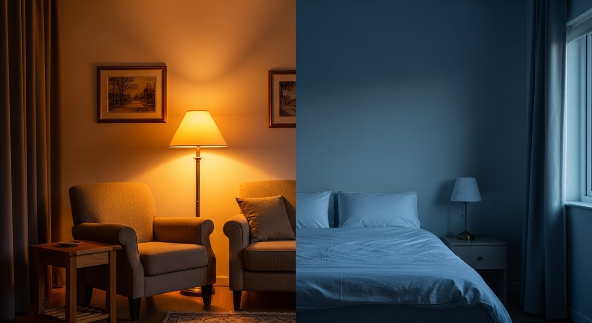 LA Kush Cake vs LA Confidential — Which Is Right for You? 6 Two contrasting room moods side by side illustrating the differing effects of LA Kush Cake and LA Confidential