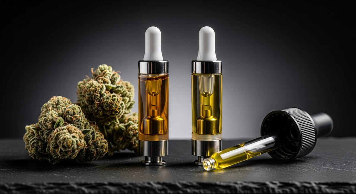 Featured image for “Live Resin Carts strain vs Distillate Carts strain — Which Is Right for You?”