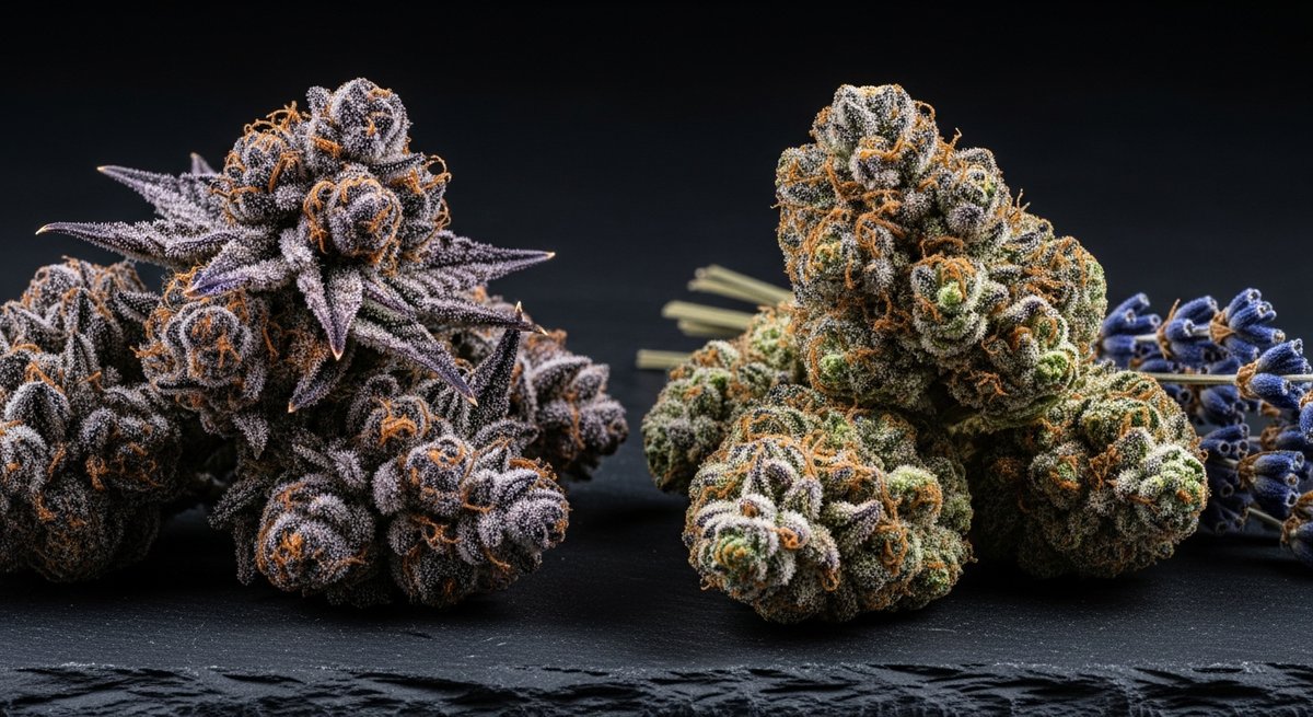 Featured image for “Purple Punch strain vs Lavender strain — Which Is Right for You?”