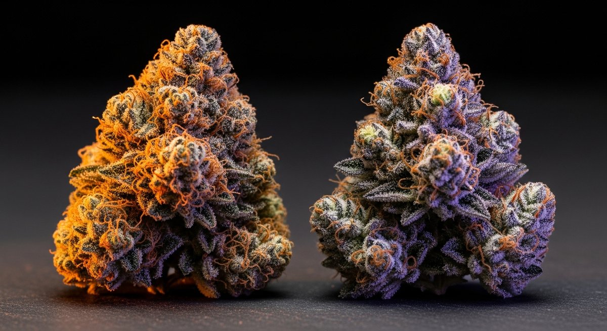 Featured image for “Sunset Sherbet strain vs Gelato strain — Which Is Right for You?”