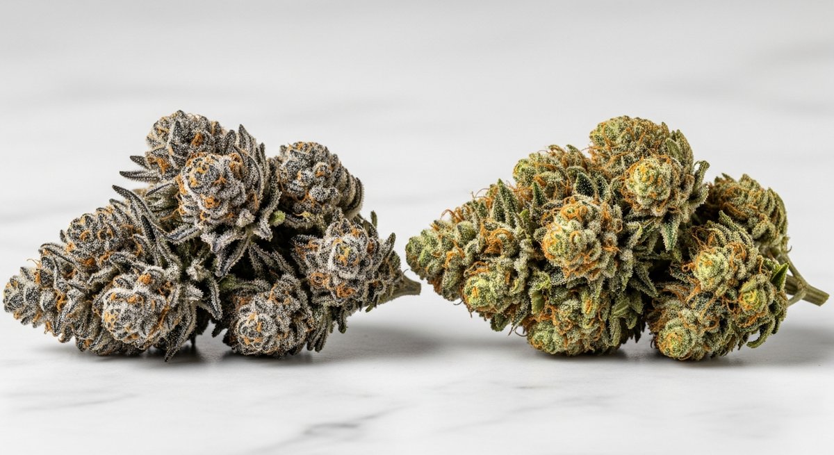 Featured image for “Wedding Cake strain vs Birthday Cake strain — Which Is Right for You?”