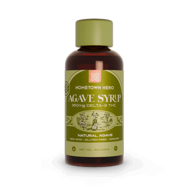 extra strength agave syrup bottle