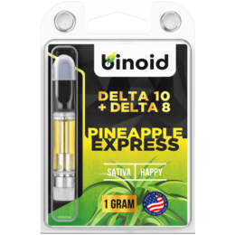 Binoid Delta 10+delta 8 THC Vape pineapple express 1gram