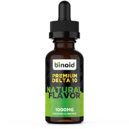 Binoid Delta 10 THC Tincture Natural Flavor
