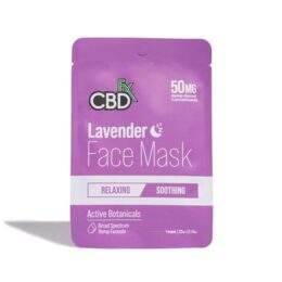 CBDfx CBD Skin Care Lavender Face Mask - 50mg