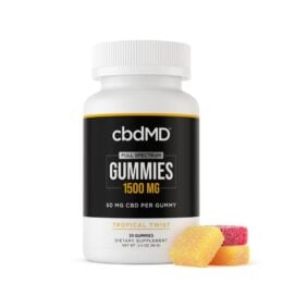 cbdMD CBD Full Spectrum Gummies - Tropical Twist