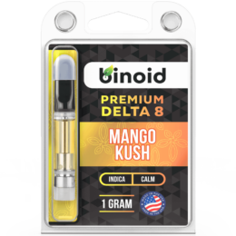 Binoid Delta 8 THC Vape Cartridge-Mango Kush 1 gram