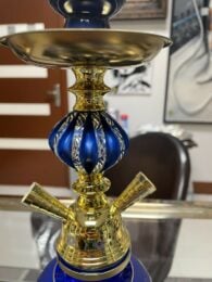11.25” Decorative Colorful Hookah Water Pipe - Thick Glass Nargila