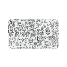 K.Haring Rolling Tray black and white blur