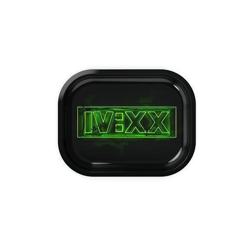 Hemper  IVXX Neon Rolling Tray - Small - (1 Count)